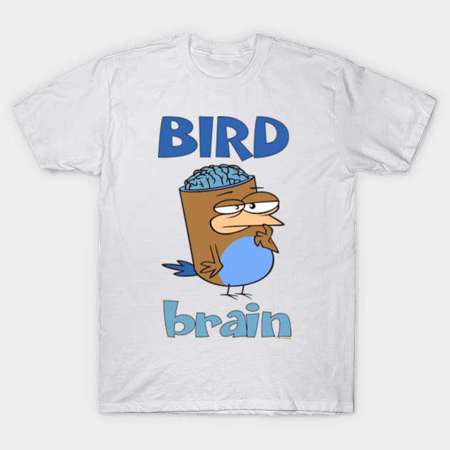 Birdbrain Design for Bird Lovers T-Shirt by ConCept